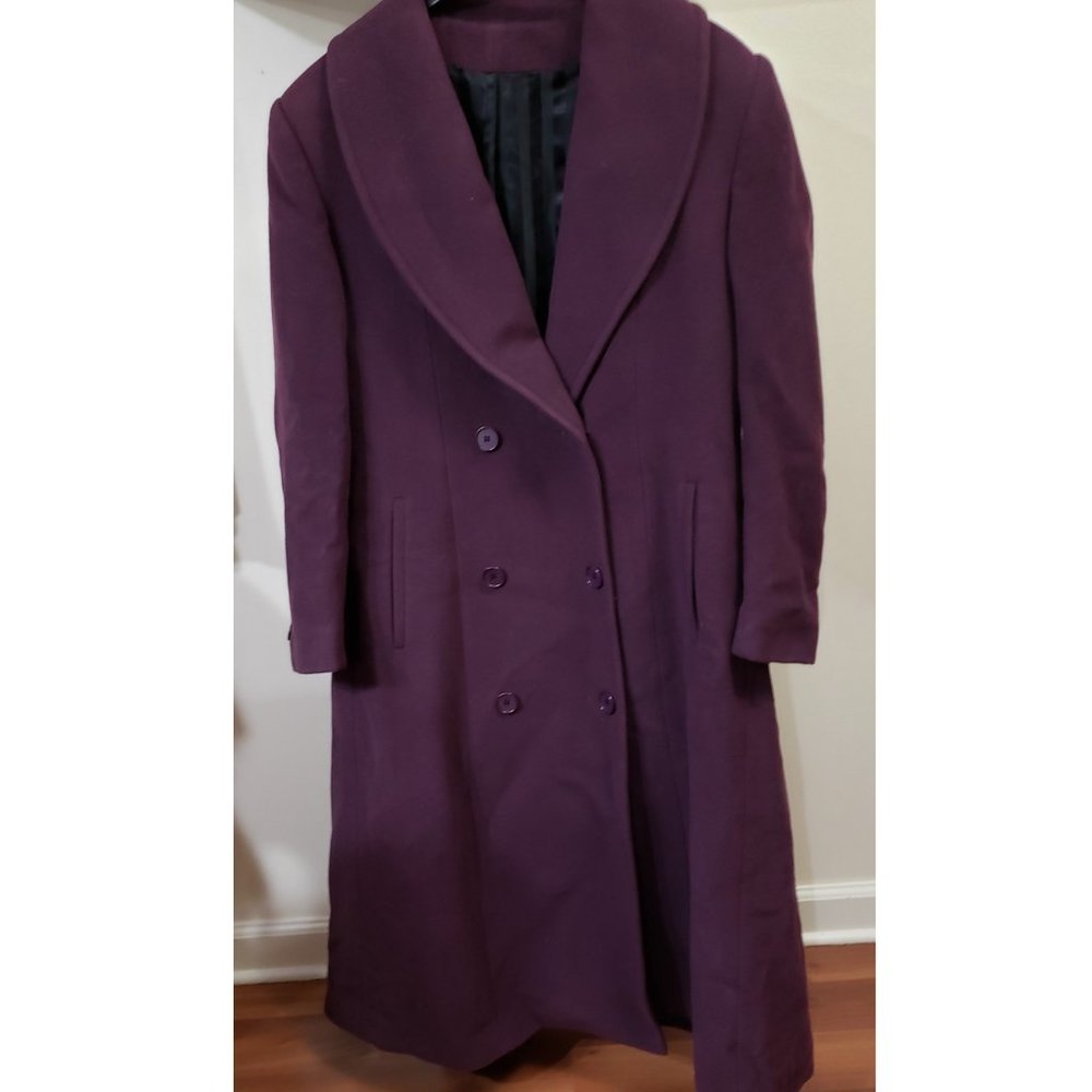 Purple Pea Coat Size L